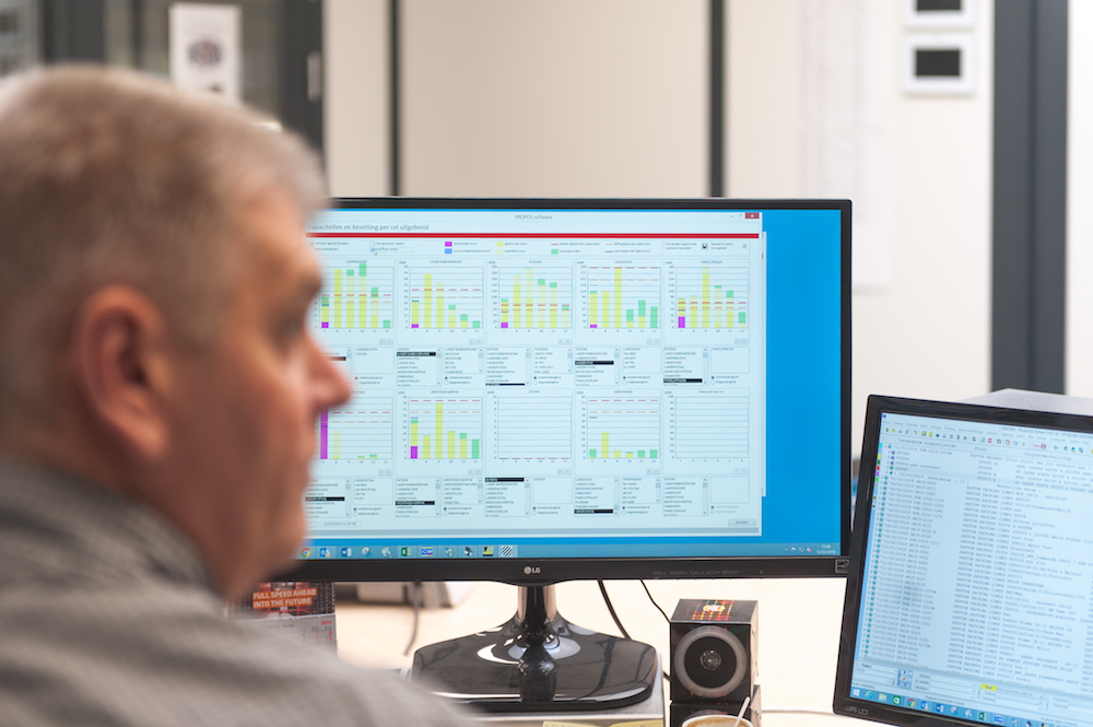 Customer case PMC: shop floor control and QRM -