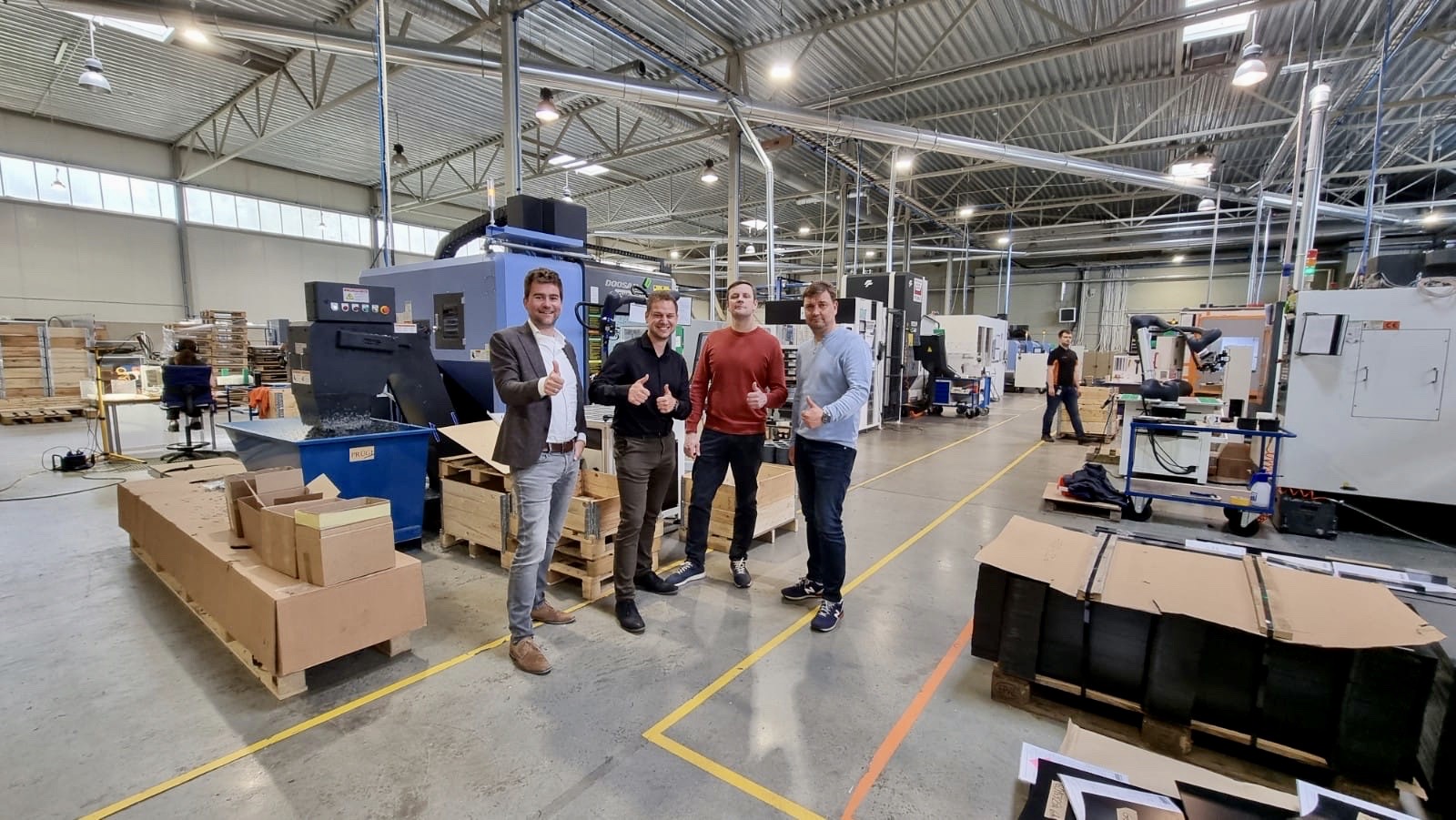 Remote insight and grip on production: PROPOS at Merrem Plastics in Estonia! -