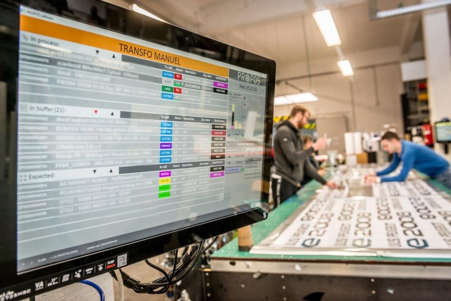 Customer case OTM-Zenith: shop floor control for the printing industry 4 - Customer case OTM-Zenith: shop floor control for the printing industry -